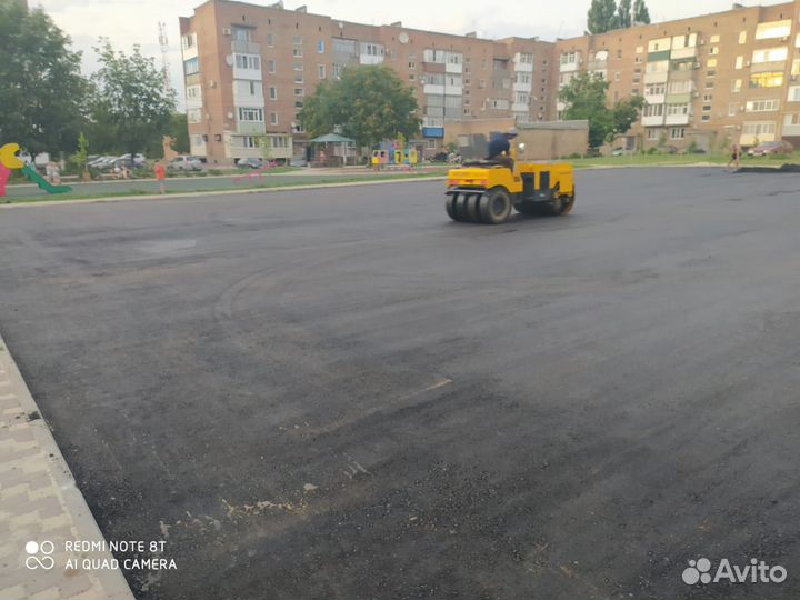 Асфальтирование от 100м.кв