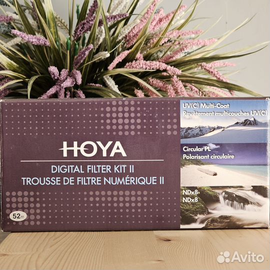 Комплект фильтров hoya 52mm и 62mm