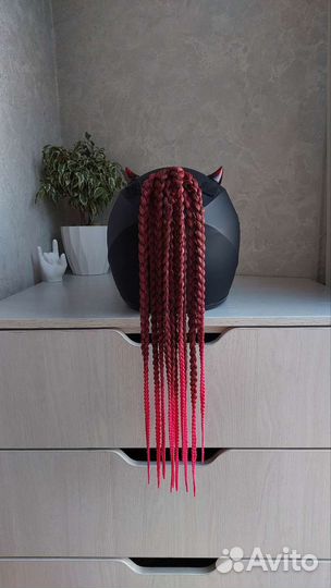 Хвост на шлем