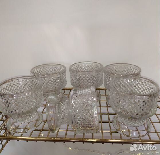 Креманки Sklo Чехословакия СССР