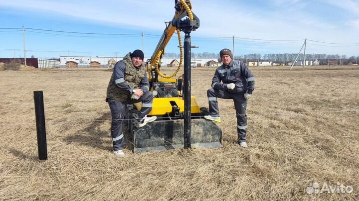 Винтовые сваи под ключ