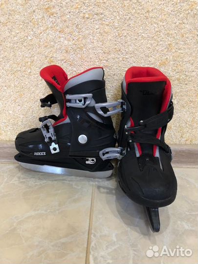 Коньки раздвижные 30-35