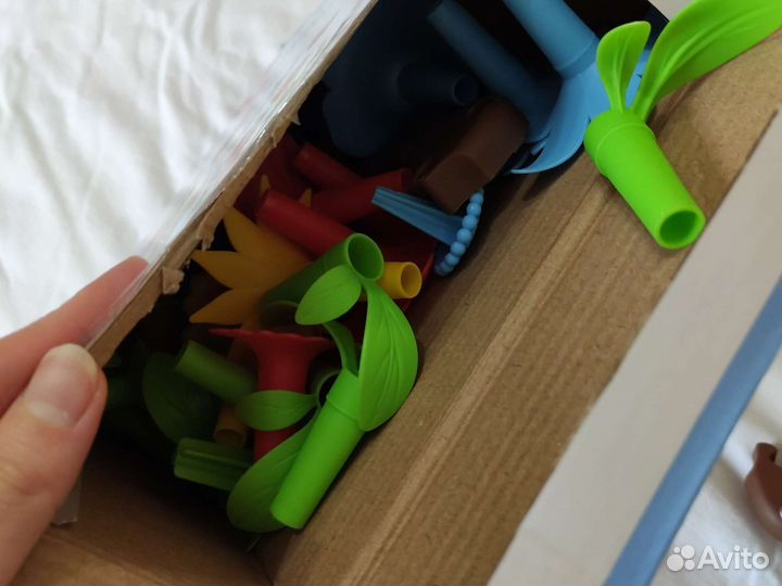 Развивающий конструктор цветочная клумба