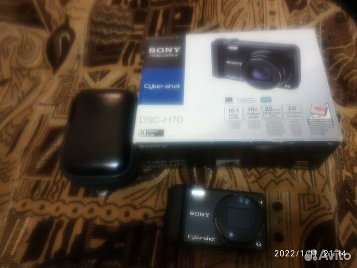 Компактный фотоаппарат Sony dsc-h70