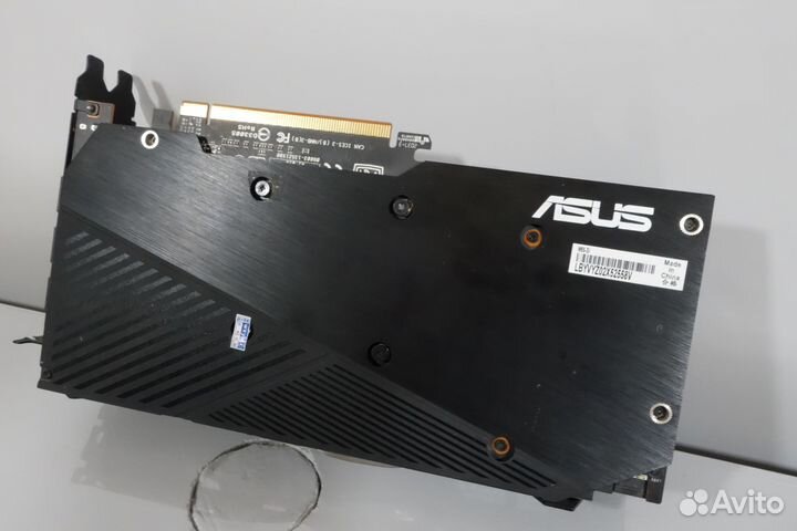Видеокарта asus radeon RX 5500 XT dual EVO TOP 8Гб