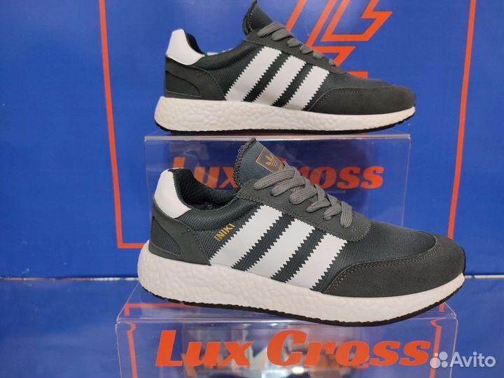 Кроссовки Adidas Iniki grey