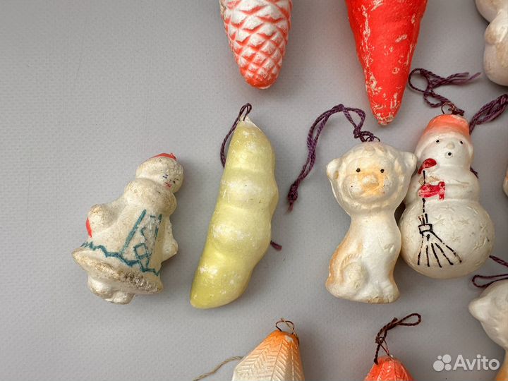 Елочные игрушки СССР
