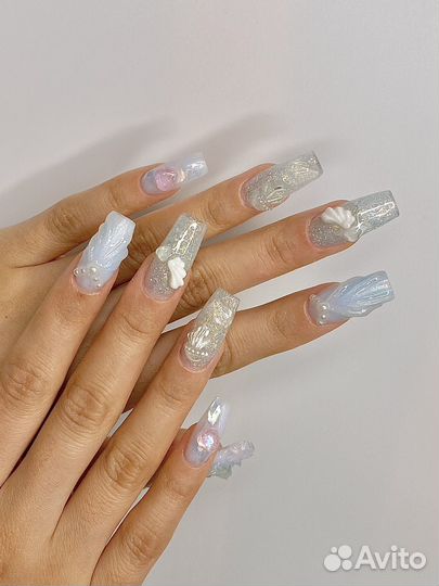 Маникюр с покрытием все включено (м. Трубная)