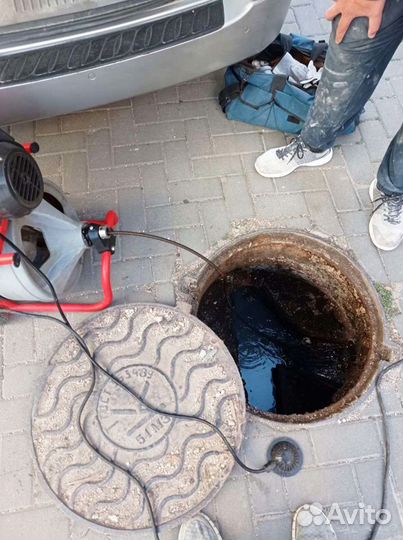 Прочистка канализации и Устранение засоров 24/7
