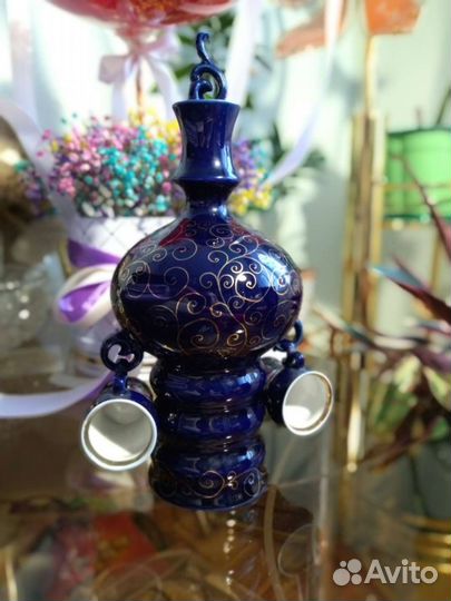 Графин кобальт СССР