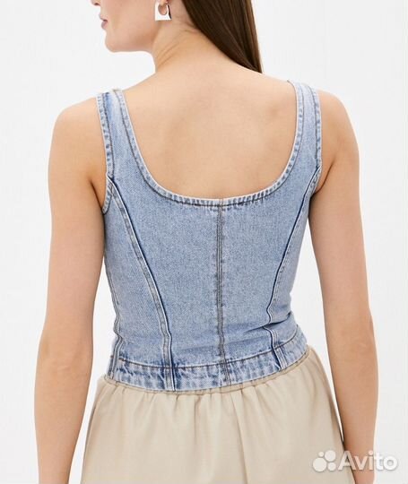 Джинсовый топ Love Republic