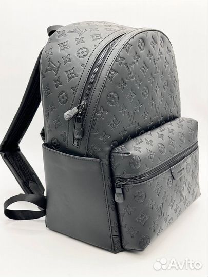 Рюкзак мужской Louis Vuitton LV кожаный