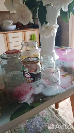 Банки стеклянные разные