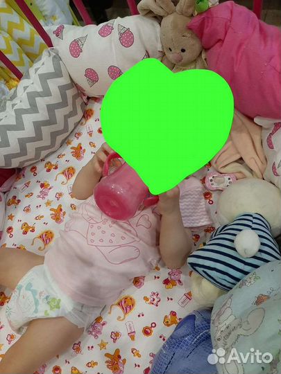 Бортики в кроватку бу