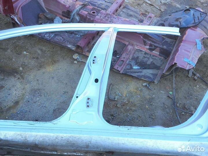 Левая сторона, порог Шевроле Лачетти хэтчбек