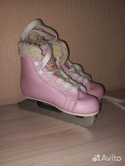 Коньки двухполозные 29 размер