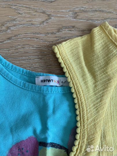 Пакет летних вещей для девочки рост 128