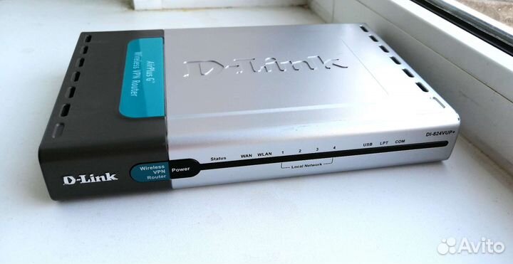 Wifi роутер-коммутатор D-Link DI-824VUP+