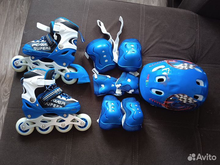 Детские ролики и защита