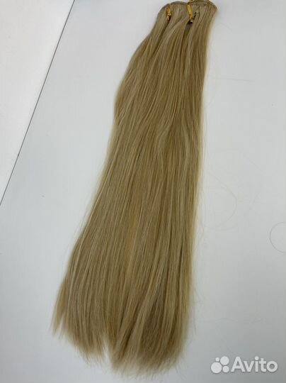 Волосы на заколках