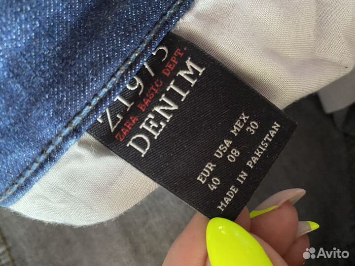 Джинсы zara