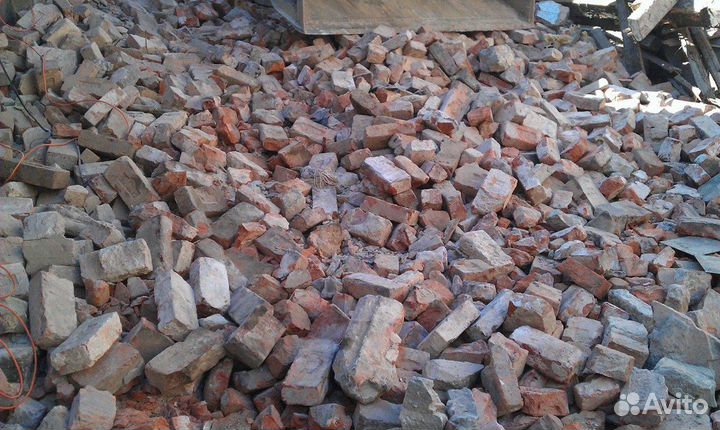 Дробленый кирпич бой кирпича