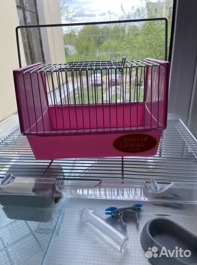 Переноска, домик, клетка для грызунов ferplast