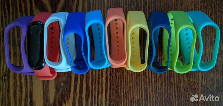 Цветные ремешки для Mi Band 3/4
