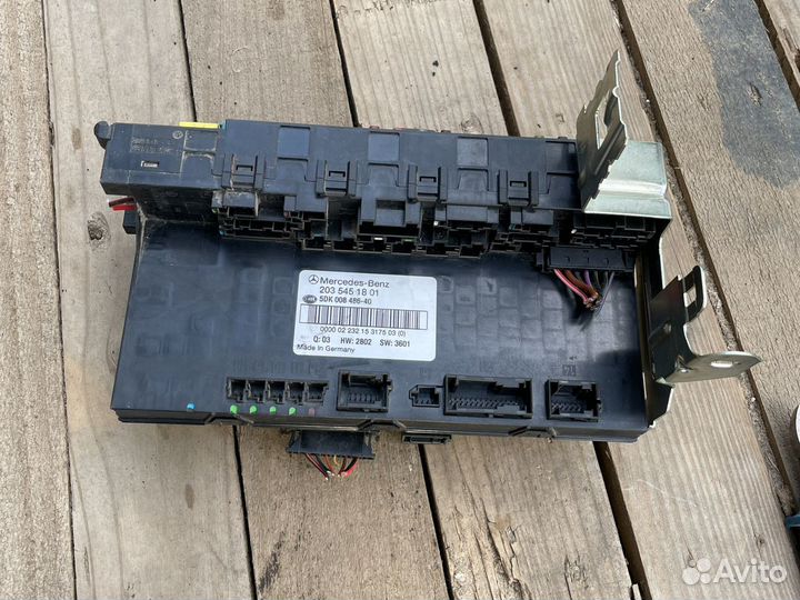 Блок предохранителей SAM на Мерседес w203