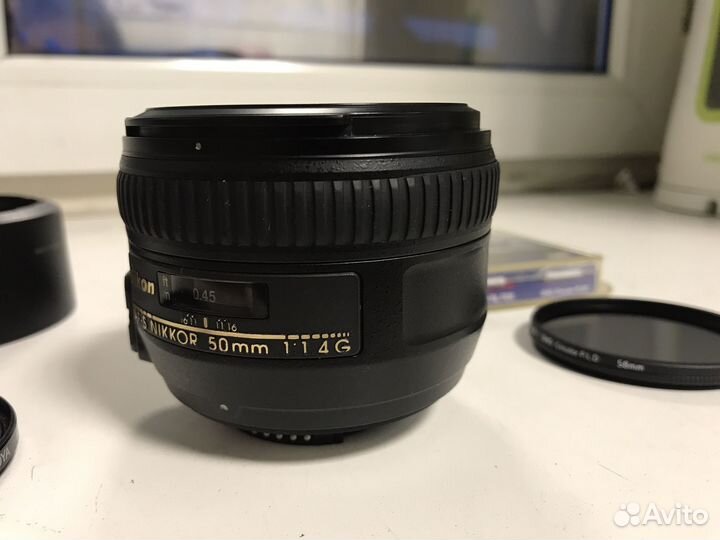 Nikon nikkor 50 mm 1.4g