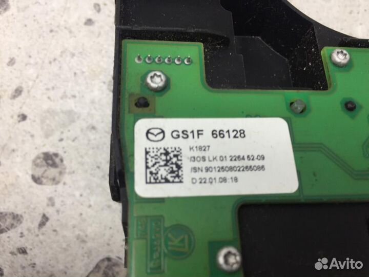 Переключатель стеклоочистителей Mazda 6 GH 2007-20