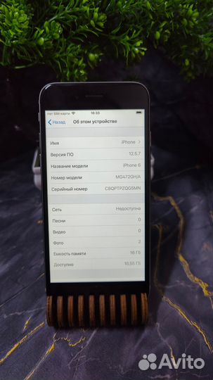 iPhone 6, 16 ГБ