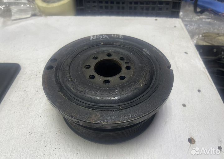 Шкив коленвала бмв х5 е70 4.8