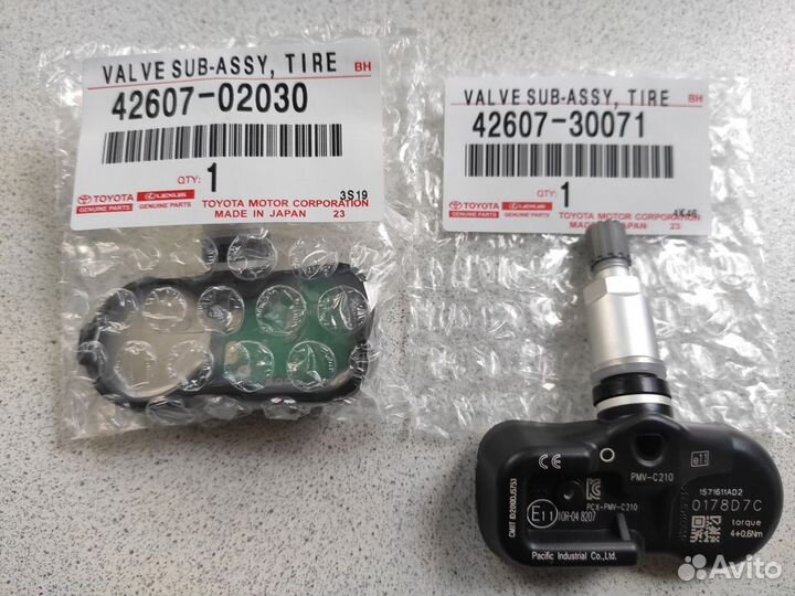 Датчики давления шин PMV-C210.PMV-C215,42607-48020