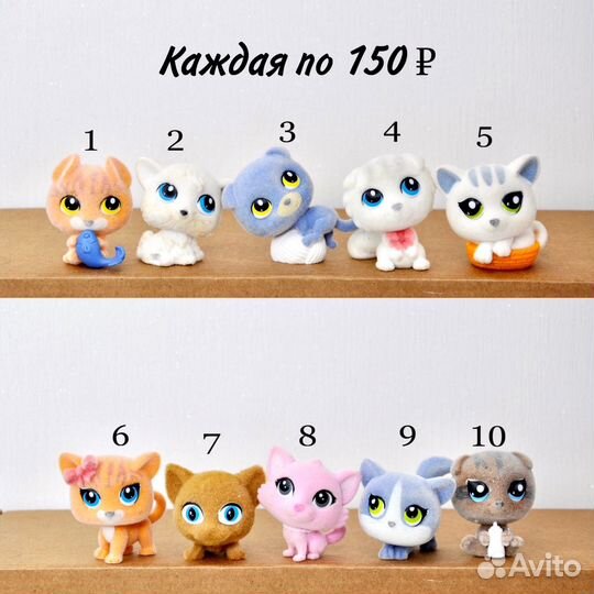 Игрушки бархатные, кошки, собаки, sweet box