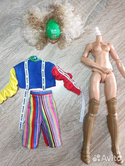 Барби: голова Милли BMR и тело Чудо-Женщины