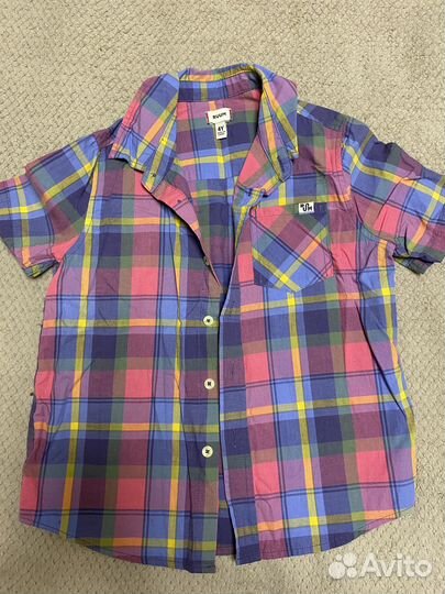 Рубашки для мальчика ruum и orby, на рост 110-116