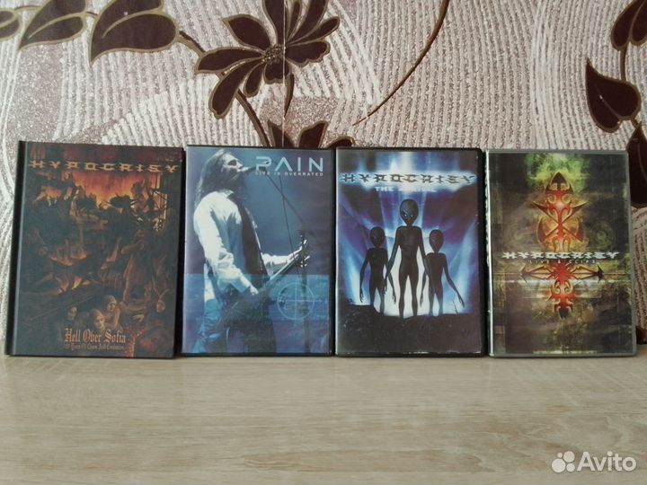 Dvd диски группы hypocrisy и Pain