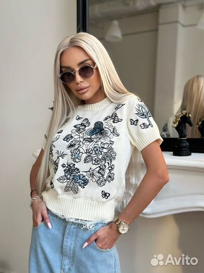 Футболка трикотажная Dior