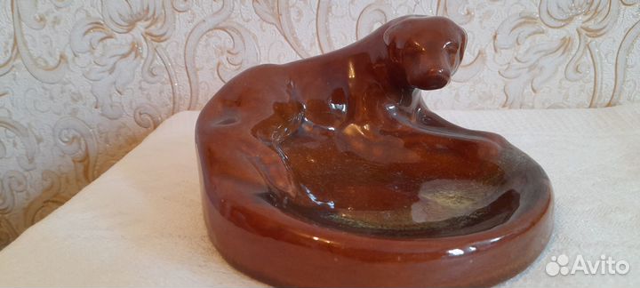 Пепельница СССР керамика