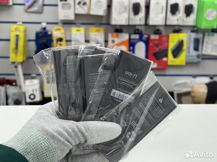 Аккумулятор для iPhone X усиленный + установка