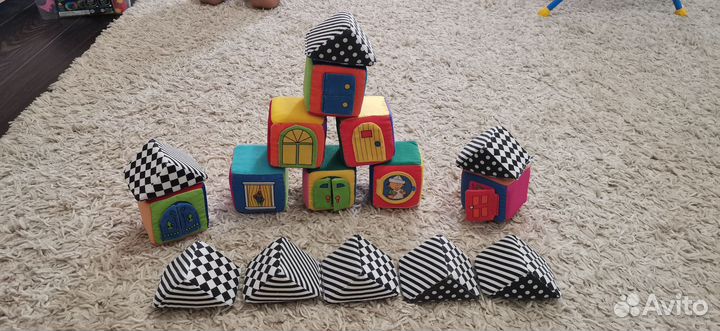 Мягкие кубики