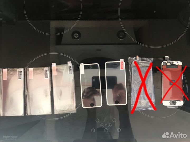 Корпус запчасти iPhone 5 5s и стекла корпуса