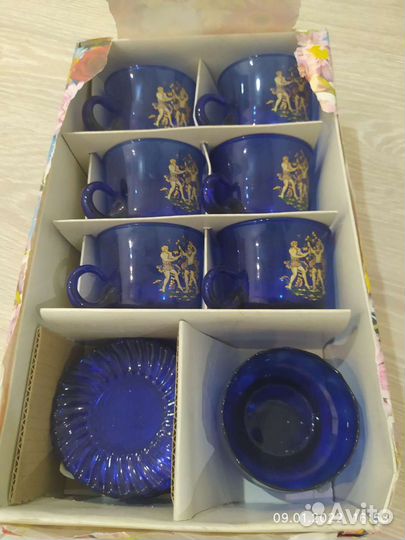 Чайный сервиз новый 6 персон