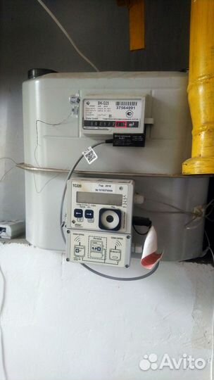 Газовый счетчик бу