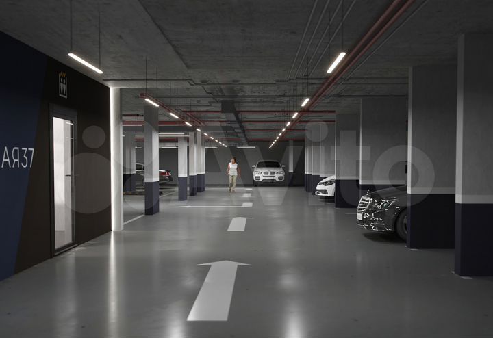 Машиноместо, 13 м²