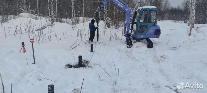 Винтовые сваи