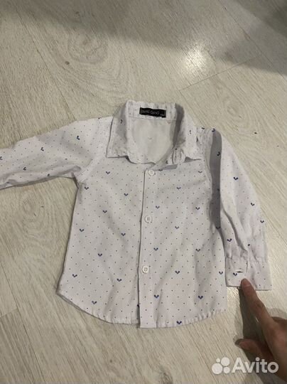 Рубашка для мальчика 74-80