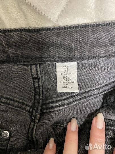 Джинсы женские mom 36