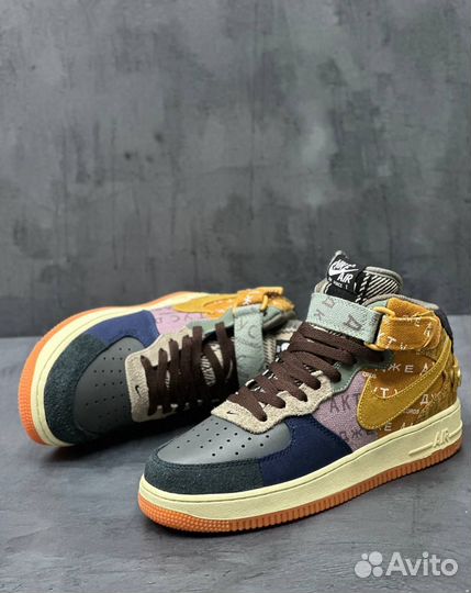 Кроссовки мужские Nike Air force 1 с мехом